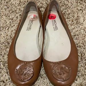 Michael Kors Brown Flats Size 6.5